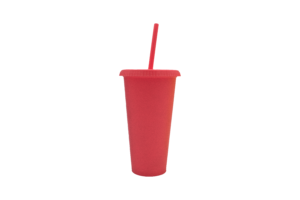 Vaso con Popote